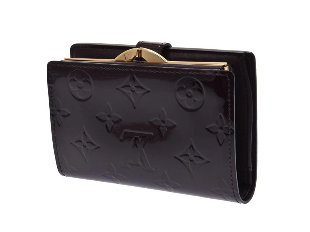Louis Vuitton Purple Amarante Vernis Wallet